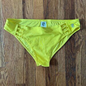 Born Primitive bright yellow bikini bottom Size L
